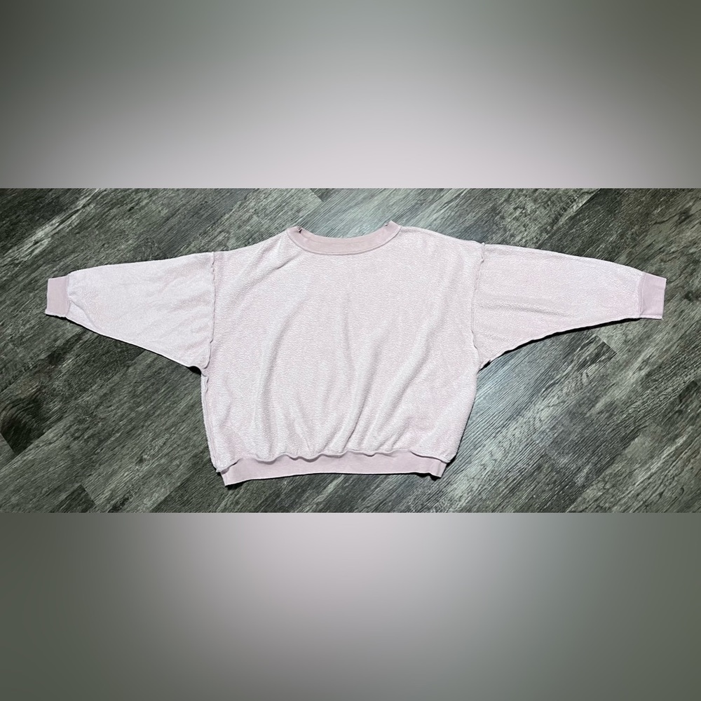 FREE PEOPLE Intimately OVERSIZED Pink SWEATER Women XS